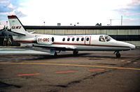 OY-GRC @ EKCH - Copenhagen Kastrup 20.7.91 - by leo larsen