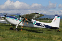 ZK-REN @ NZCH - tied down - by Bill Mallinson