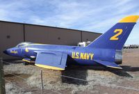 141868 - Grumman F-11A (F11F-1) Tiger at the Planes of Fame Air Museum, Valle AZ - by Ingo Warnecke