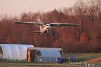 N94661 @ 7B9 - Departing Ellington, CT - by Dave G