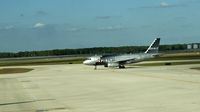 N516NK @ RSW - Airbus 319 taxiing for take off at RWY 06