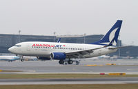 TC-JKH @ LOWW - Anadolu Jet Boeing 737 - by Thomas Ranner