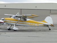 N8157A @ CNO - Tied down and parked - by Helicopterfriend