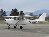 N5303R @ RIR - Tied down and arked - by Helicopterfriend
