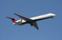 N987DL @ MCO - Delta MD-88