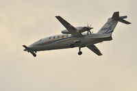 N191SL - On landing at Monterey Airport, Dec. 19, 2011 - by Jim Lindenthal