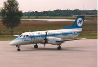 OO-MTD @ EHEH - Air Meuse , Belgian regional airline - by Henk Geerlings