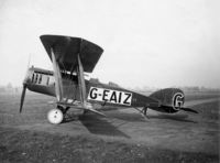 G-EAIZ - G-EAIZ, the first Bristol Tourer, fitted with 230/240 HP Siddeley Puma engine, Filton, 1919. - by Not known