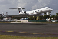 N813QS @ TNCM - take off - by martial Dekker