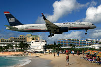 N942UW @ SXM - visitor