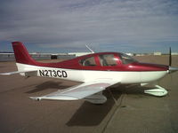 N273CD @ KSAF - Great Paint Scheme - by P Horgan