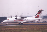 G-BYHG @ EHAM - ScotAirways at Schiphol - by Henk Geerlings