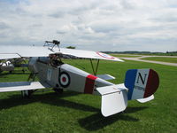 N118PS @ CNC3 - 7/8 scale Nieuport 11 visiting The Great War Flying Museum