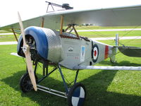 N118PS @ CNC3 - 7/8 scale Nieuport 11 visiting The Great War Flying Museum