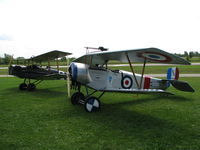 N118PS @ CNC3 - 7/8 scale Nieuport 11 visiting The Great War Flying Museum - by PeterPasieka