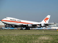 PH-MCF @ AMS - Take off from Amsterdam Airport on runway 24 - by Willem Goebel