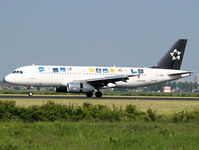 G-MIDW @ AMS - Landing on runway R18 of Amsterdam Airport - by Willem Goebel