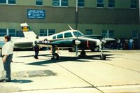 60-6054 @ OQU - UA Army 1960 Cessna L-27B Administrator S/N 60-6045 at Quonset State Airport, North Kingstown, RI - circa 1980's - by scotch-canadian