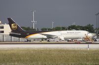 N326UP @ MIA - UPS 767-300 on ramp across from the photo holes on 25th St. - by Florida Metal