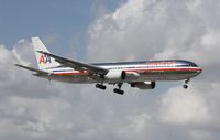 N344AN @ MIA - American 767-300 afternoon arrival by El Dorado