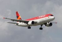 N451AV @ MIA - Avianca Colombia A320 landing by El Dorado