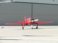 N2255C @ CNO - Taxiing to meet up with the Cessna 190 (N9848A) - by Helicopterfriend