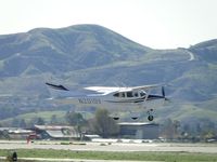 N2019V @ CNO - Stayed low until near the end of the runway and then climbed - by Helicopterfriend