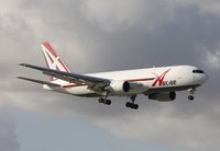 N740AX @ MIA - ABX 767 returning later in the day on Runway 9 - by Florida Metal