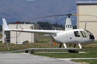 ZK-ITZ @ NZCH - tied down for the Xmas break - by Bill Mallinson