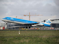 PH-OFJ @ EHAM - Take off from Amsterdam Airport of runway 24 - by Willem Goebel