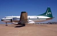 C-GSKR @ KAUS - Saskatchewan Province CV580 Tanker (2nd to last CV580 built)