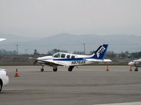 N876AN @ OXR - 1993 Beech 58 BARON, two Continental IO-550-C 300 Hp each, engines start/warmup. - by Doug Robertson