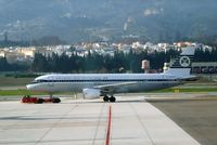 EI-DVM @ LEMG - Retro coloured Aer Lingus A320 at AGP - by Guitarist