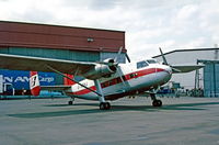 G-AZHJ @ EGBB - aircraft parked outside maintenance hangars mid 1970`s - by Alan Pratt