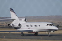 N98NX @ BIL - Falcon 900 @ BIL - by Daniel Ihde
