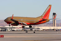 N747SA @ LAS - Southwest Airlines N747SA (FLT SWA2118) from Sacramento Intl (KSMF) landing RWY 1L.