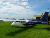 VH-ABX @ YMMB - VH-ASX at Moorabbin with engines removed.