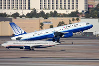 N453UA @ LAS - United Airlines N453UA (FLT UAL1596) departing RWY 1R en route to Denver Int'l (KDEN). - by Dean Heald