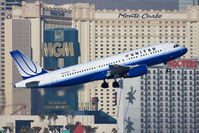 N447UA @ LAS - United Airlines N447UA (FLT UAL1483) climbing out from RWY 1R en route to Los Angeles Int'l (KLAX).
