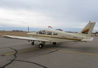 N8408L @ Y63 - Piper PA-28-161 Warrior on the ramp. - by Kreg Anderson