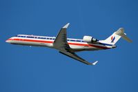 N526EA @ KLAX - American Eagle CRJ rockets away from LAX - by Jonathan Ma