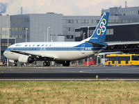 SX-BKB @ AMS - Taxi to the runway on Schiphol Airport - by Willem Goebel