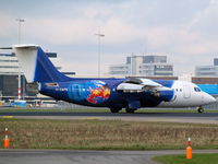 G-ZAPK @ EHAM - Landing on runway 06 of Amsterdam Airport - by Willem Goebel