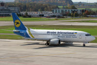 UR-GAN @ LSZH - Ukraine airplane taxi for flight to kiew - by Loetsch Andreas