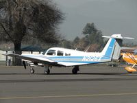N2126X @ POC - Just taxied into transient parking after landing on runway 26L - by Helicopterfriend