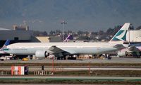 B-KPH @ KLAX - Cathay 777 taxiing to West Gates
