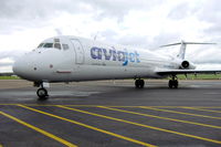 OE-LJE @ EGMC - Arriving at home-base from charter - by Alan Pratt