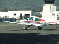 N74646 @ POC - Taxiing out of transient parking turning west onto taxiway Sierra - by Helicopterfriend