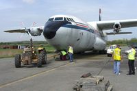 G-BEPS @ EGMC - Preparing to move aircraft from storage to main apron for washing in preparation for restoring to flight. - by Alan Pratt