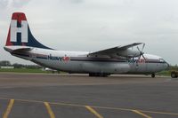 G-BEPS @ EGMC - aircraft being towed back to North-side of airfield for restoration for flight. However this never occurred due to money and time issues and the aircraft was sadly broken up for scrap. - by Alan Pratt